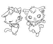 Coloriage Jewelpet Diana