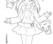 Coloriage Jewelpet manga