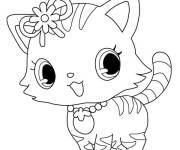 Coloriage Linh Jewelpet