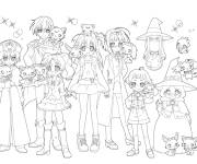 Coloriage Personnages de Jewelpet