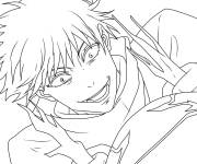 Coloriage Jujutsu Kaisen Gojo