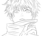 Coloriage et dessins gratuit Jujutsu Kaisen pour enfants à imprimer