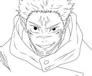 Coloriage Jujutsu Kaisen Sukuna