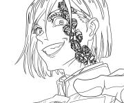 Coloriage Kugisaki Nobara de Jujutsu kaisen