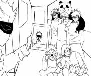 Coloriage et dessins gratuit Photo Jujutsu Kaisen facile à imprimer