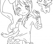 Coloriage Jewelpet à imprimer gratuit