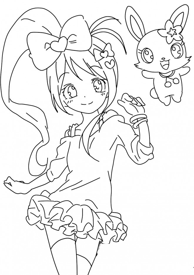 Coloriage Jewelpet à imprimer gratuit dessin gratuit à ...