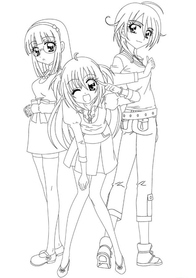 coloriage kilari et ses meilleures amis dessin gratuit a imprimer masques pj allemand