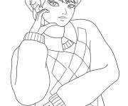 Coloriage et dessins gratuit Baby de Kpop Demon Hunters à imprimer