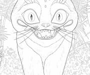 Coloriage Derpy au jardin