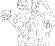 Coloriage Film Chasseurs de d&eacute;mons Kpop 2