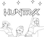 Coloriage et dessins gratuit Huntrix à imprimer