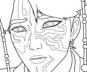 Coloriage Jino de Kpop Demon Hunters