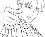 Coloriage Jinu charismatique