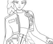 Coloriage Kpop Demon Hunter Rumi