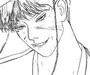 Coloriage Le beau Jinu