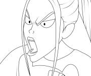 Coloriage Mira en col&egrave;re