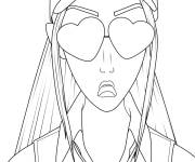 Coloriage Mira Funky Kpop Demon Hunters