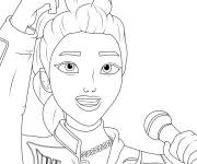 Coloriage Rumi en chantant
