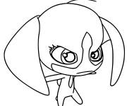 Coloriage Kwami Chien