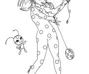 Coloriage Ladybug anime