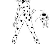 Coloriage Ladybug et Tikki