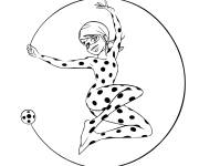 Coloriage Ladybug utilise Miraculous