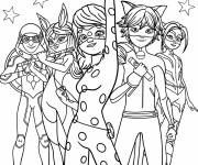 Coloriage Le Poster de Miraculous Ladybug