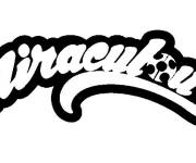 Coloriage Logo de Miraculous Ladybug
