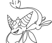 Coloriage Miraculous Dragon Kwami