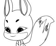 Coloriage Miraculous Trixx kwami