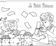 Coloriage Le petit prince 8