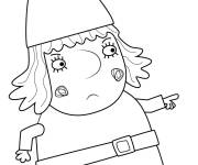 Coloriage et dessins gratuit Gloria du petit Royaume de Ben et Holly à imprimer