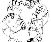 Coloriage Illustration le petit royaume de Ben et Holly