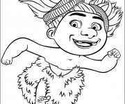 Coloriage Les croods 29