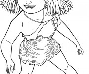 Coloriage Les croods EEP L’ado rebelle