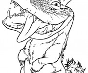 Coloriage Les croods personnage
