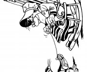 Coloriage et dessins gratuit Les Daltons dessin pour enfant à imprimer
