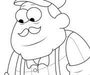 Coloriage Archibald de Les Green &agrave; Big City