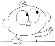 Coloriage Benny de Les Green &agrave; Big City en maternelle