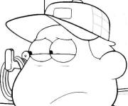 Coloriage Bill de Big City Greens