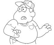 Coloriage Bill est surpris