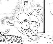 Coloriage Cricket Green du film de Disney
