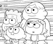 Coloriage Cricket Tilly et leurs amis