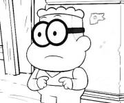 Coloriage Remi se sent triste