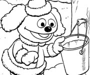 Coloriage rowlf dessin en ligne