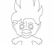 Coloriage Les trolls 26