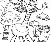 Coloriage et dessins gratuit Les trolls Cooper à imprimer