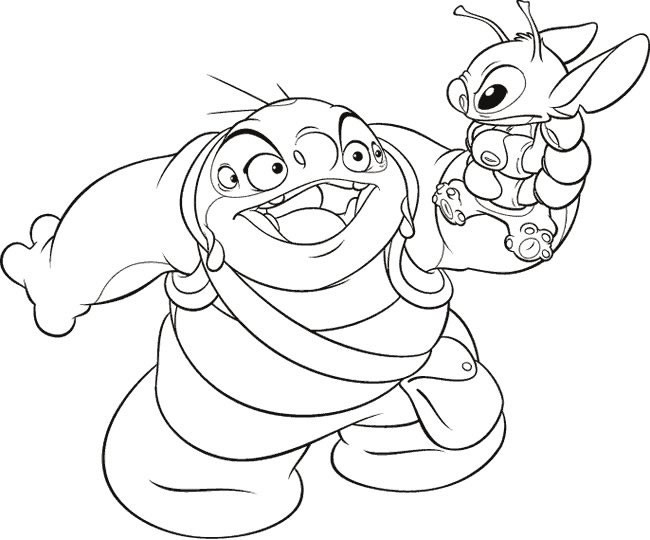 Coloriage Lilo et Stitch 10 dessin gratuit à imprimer lilo et stitch 10 5540
