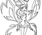 Coloriage La force magique de la princesse LoliRock